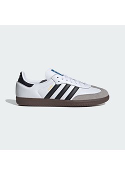 adidas Skórzane sneakersy "Samba OG" w kolorze czarno-biało-szarym ze sklepu Limango Polska w kategorii Buty sportowe damskie - zdjęcie 187495053
