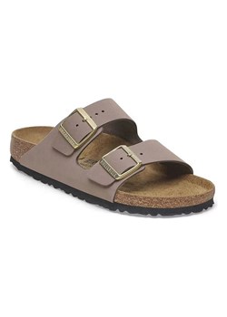Birkenstock Skórzane klapki &quot;Arizona&quot; w kolorze fioletowym ze sklepu Limango Polska w kategorii Klapki damskie - zdjęcie 187495150