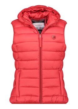 Geographical Norway Kamizelka pikowana "Vatikotal" w kolorze czerwonym ze sklepu Limango Polska w kategorii Kamizelki damskie - zdjęcie 187495161