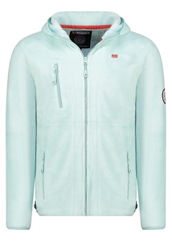 Geographical Norway Kurtka polarowa "Upload" w kolorze błękitnym ze sklepu Limango Polska w kategorii Bluzy męskie - zdjęcie 187495172