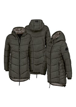 Sublevel Płaszcz pikowany w kolorze ciemnozielonym ze sklepu Limango Polska w kategorii Kurtki damskie - zdjęcie 187495273