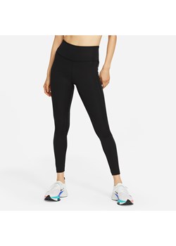 Damskie legginsy do biegania ze średnim stanem i kieszenią Nike Epic Fast - Czerń ze sklepu Nike poland w kategorii Spodnie damskie - zdjęcie 187495781