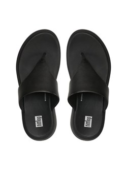 Japonki FitFlop F-MODE FW4-090 Czarny ze sklepu eobuwie.pl w kategorii Klapki damskie - zdjęcie 187496360