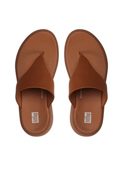 Japonki FitFlop F-MODE FW4-592 Brązowy ze sklepu eobuwie.pl w kategorii Klapki damskie - zdjęcie 187496364