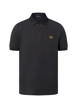 Fred Perry Męska koszulka polo Mężczyźni Bawełna antracytowy jednolity ze sklepu vangraaf w kategorii T-shirty męskie - zdjęcie 187496412