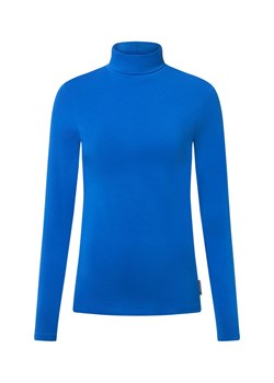 Marc O'Polo Denim Damska koszulka z długim rękawem Kobiety Bawełna niebieski jednolity ze sklepu vangraaf w kategorii Bluzki damskie - zdjęcie 187496542