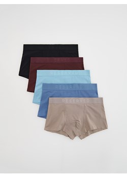 Reserved - 5 pack bokserek Classic - jasnoniebieski ze sklepu Reserved w kategorii Majtki męskie - zdjęcie 187496570
