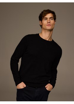 Reserved - Wełniany sweter z dodatkiem kaszmiru - czarny ze sklepu Reserved w kategorii Swetry damskie - zdjęcie 187496984