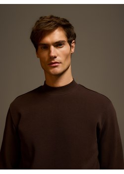 Reserved - Bluza ze stójką - bordowy ze sklepu Reserved w kategorii Bluzy męskie - zdjęcie 187497374