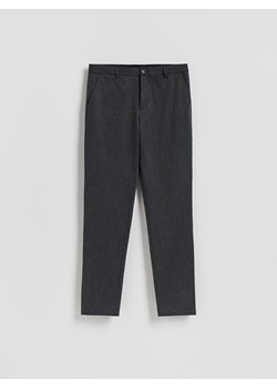 Reserved - Spodnie chino slim fit - ciemnoszary ze sklepu Reserved w kategorii Spodnie męskie - zdjęcie 187497620