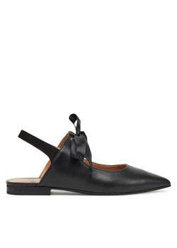 Baleriny Fly London Saubfly P145268004 Czarny ze sklepu eobuwie.pl w kategorii Balerinki - zdjęcie 187497960