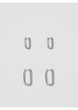 Reserved - Zestaw kolczyków - srebrny ze sklepu Reserved w kategorii Kolczyki - zdjęcie 187498552