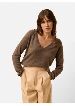 Just Cashmere Kaszmirowy sweter &quot;Phoebe&quot; w kolorze brązowym ze sklepu Limango Polska w kategorii Swetry damskie - zdjęcie 187498742
