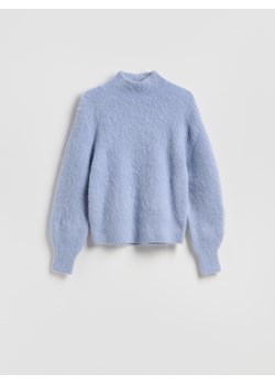 Reserved - Sweter z wełną z alpaki - jasnoniebieski ze sklepu Reserved w kategorii Swetry damskie - zdjęcie 187498970