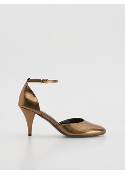Reserved - Metaliczne czółenka - złoty ze sklepu Reserved w kategorii Czółenka - zdjęcie 187499073