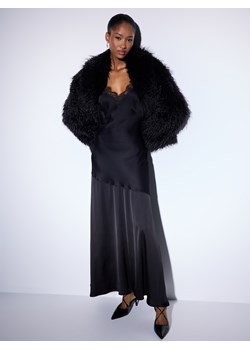 Mohito - Satynowa sukienka maxi - czarny ze sklepu Mohito w kategorii Sukienki - zdjęcie 187499383