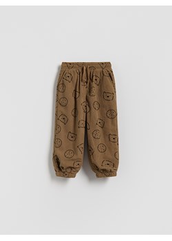 Reserved - Spodnie sztruksowe - brązowy ze sklepu Reserved w kategorii Spodnie chłopięce - zdjęcie 187499441