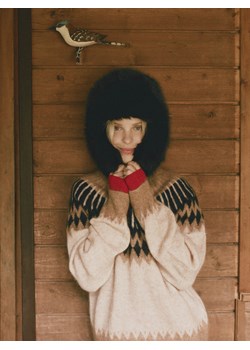 Reserved - Sweter z moherem i wełną - wielobarwny ze sklepu Reserved w kategorii Swetry damskie - zdjęcie 187499522