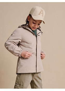 Reserved - Kurtka z kapturem - beżowy ze sklepu Reserved w kategorii Kurtki chłopięce - zdjęcie 187499822