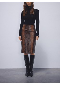 Reserved - Spódnica ze zwierzęcym wzorem - wielobarwny ze sklepu Reserved w kategorii Spódnice - zdjęcie 187499921