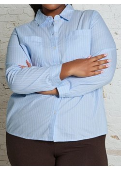 Sinsay - Koszula w paski - błękitny ze sklepu Sinsay w kategorii Koszule damskie - zdjęcie 187500450