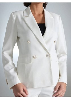 Sinsay - Żakiet z ozdobnymi guzikami - kremowy ze sklepu Sinsay w kategorii Marynarki damskie - zdjęcie 187500473
