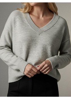 Sinsay - Sweter - szary ze sklepu Sinsay w kategorii Swetry damskie - zdjęcie 187500494