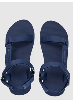 Męskie sandały 4F 4FRSS24FSANM053 - granatowe ze sklepu Sportstylestory.com w kategorii Sandały męskie - zdjęcie 187500582