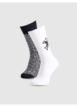 Skarpety za kostkę uniseks (2-pack) 4F 4FRAW25USOCU598 - multikolor ze sklepu Sportstylestory.com w kategorii Skarpetki damskie - zdjęcie 187500590