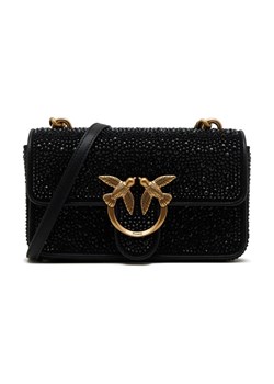 Pinko Listonoszka LOVE ONE MINI CL CAMOSCIO | z dodatkiem skóry ze sklepu Gomez Fashion Store w kategorii Listonoszki - zdjęcie 187500644