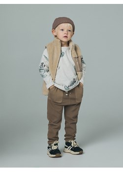 Reserved - Spodnie regular fit - brązowy ze sklepu Reserved w kategorii Spodnie chłopięce - zdjęcie 187501370