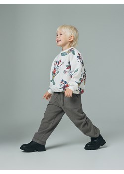 Reserved - Tkaninowe spodnie - ciemnobrązowy ze sklepu Reserved w kategorii Spodnie chłopięce - zdjęcie 187501423