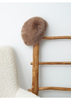 Sinsay - Czapka z imitacji futra - brązowy ze sklepu Sinsay w kategorii Czapki zimowe damskie - zdjęcie 187501604