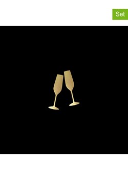 ppd Serwetki (40 szt.) &quot;To Cheers&quot; w kolorze czarnym ze sklepu Limango Polska w kategorii Akcesoria kuchenne - zdjęcie 187501633