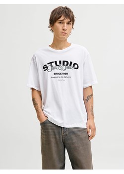 Jack &amp; Jones Koszulka &quot;Yuki&quot; w kolorze białym ze sklepu Limango Polska w kategorii T-shirty męskie - zdjęcie 187501861