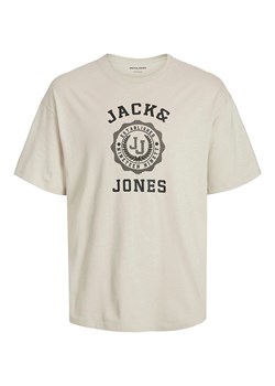 Jack &amp; Jones Koszulka &quot;Victo&quot; w kolorze kremowym ze sklepu Limango Polska w kategorii T-shirty męskie - zdjęcie 187502030