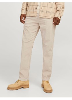 Jack &amp; Jones Spodnie sztruksowe "Stkane" w kolorze beżowym ze sklepu Limango Polska w kategorii Spodnie męskie - zdjęcie 187502070