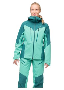 Bergans Kurtka funkcyjna &quot;Tind&quot; w kolorze turkusowym ze sklepu Limango Polska w kategorii Kurtki damskie - zdjęcie 187502372