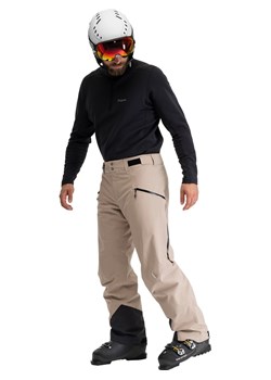 Bergans Spodnie narciarskie &quot;Oppdal&quot; w kolorze czarno-beżowym ze sklepu Limango Polska w kategorii Spodnie męskie - zdjęcie 187502394