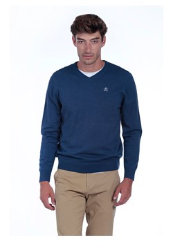 The Time of Bocha Sweter &quot;Pico&quot; w kolorze granatowym ze sklepu Limango Polska w kategorii Swetry męskie - zdjęcie 187502672