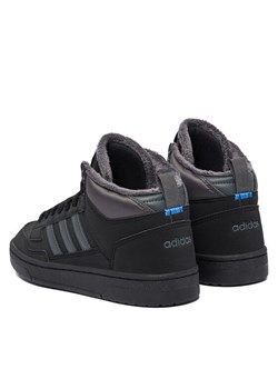 Sneakersy adidas Rapid Court Mid Winterized JR2804 Czarny ze sklepu eobuwie.pl w kategorii Buty sportowe dziecięce - zdjęcie 187502862