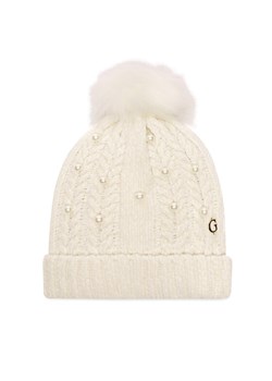 Czapka Guess J3BZ05 Z39H0 Écru ze sklepu eobuwie.pl w kategorii Czapki dziecięce - zdjęcie 187502864