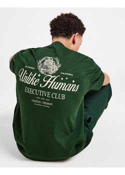 UNLIKE HUMANS T-SHIRT FREMONT TEE GRN-MVW ze sklepu JD Sports  w kategorii T-shirty męskie - zdjęcie 187503702