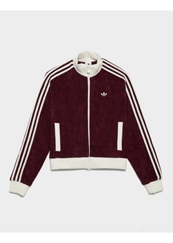 ADIDAS BLUZA ROZPINANA VELOUR KNIT TRACK TOP ze sklepu JD Sports  w kategorii Bluzy damskie - zdjęcie 187503742