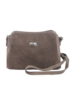 Listonoszka skórzana z zamszem - Beżowa ciemna ze sklepu butyolivier w kategorii Listonoszki - zdjęcie 187504160