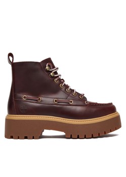 Trzewiki Timberland Stone Street Mid TB0A27YZEIW1 Bordowy ze sklepu eobuwie.pl w kategorii Botki - zdjęcie 187504250