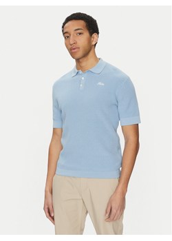 Robe di Kappa Polo Robe Giovani 63127ZW Niebieski Regular Fit ze sklepu MODIVO w kategorii Swetry męskie - zdjęcie 187504420