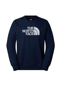 Bluza męska The North Face Drew Peak Crew 0A89EK8K21 - granatowa ze sklepu streetstyle24.pl w kategorii Bluzy męskie - zdjęcie 187504791