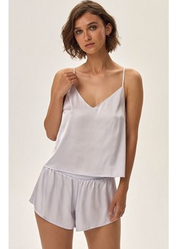 Esotiq piżama damska satynowa Jelly 42084-09X, Kolor jasnoszary, Rozmiar L, Esotiq ze sklepu Intymna w kategorii Piżamy damskie - zdjęcie 187504844
