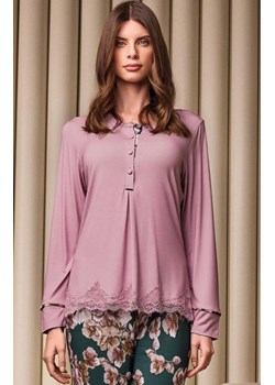 Długa piżama damska 3842 Regarde, Kolor róż pudrowy, Rozmiar S, Lormar ze sklepu Intymna w kategorii Piżamy damskie - zdjęcie 187505003